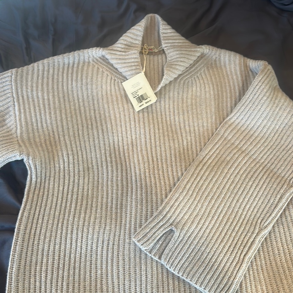 Faherty NWT Superfine Merino Wool Blend Sweater Size Medium